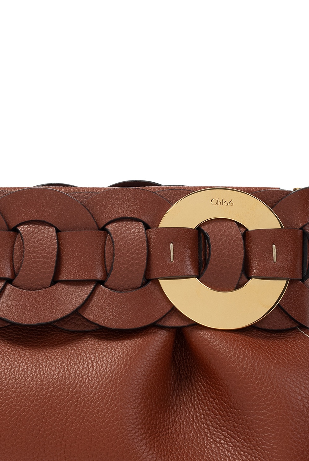 Chloé ‘Darryl’ clutch with logo